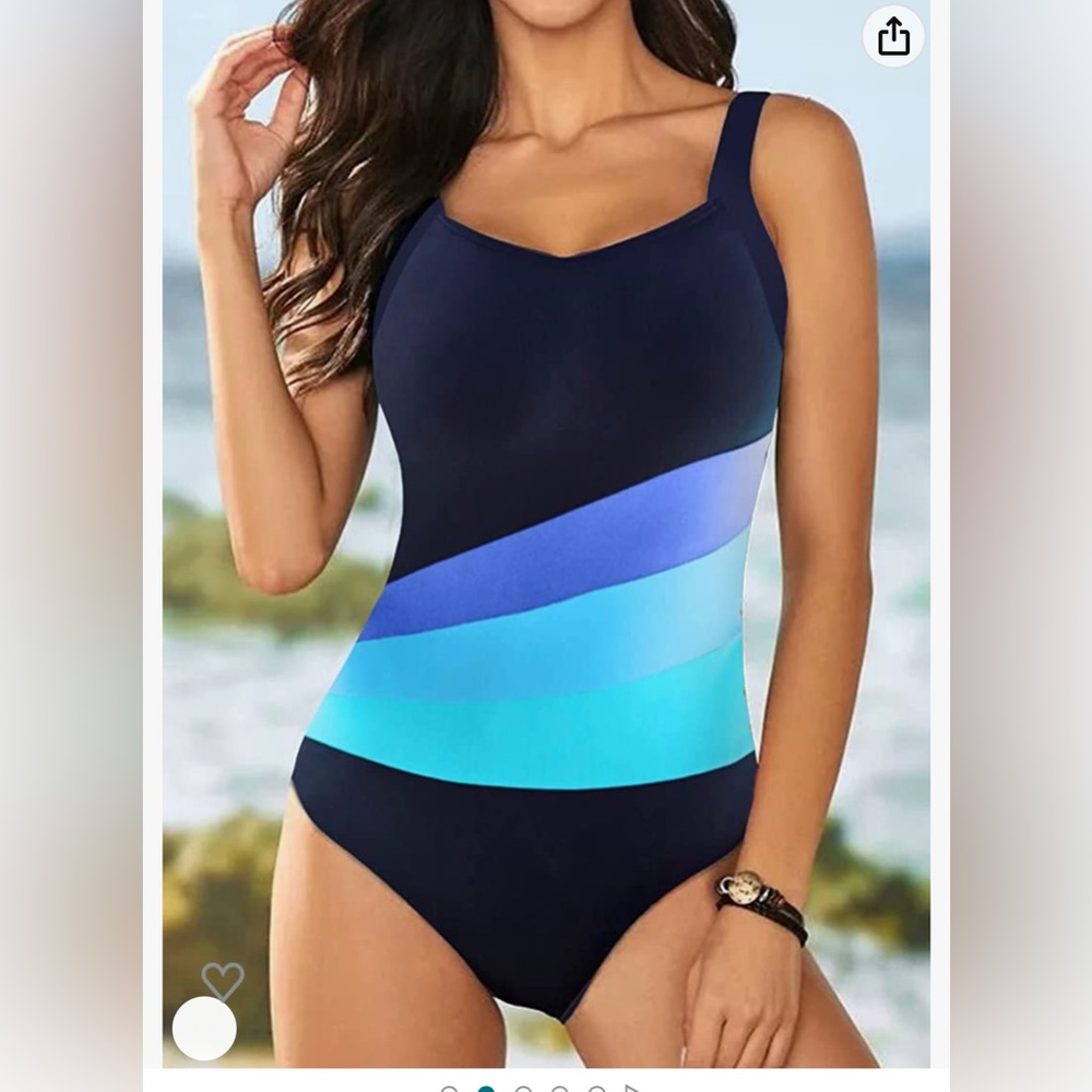 xhilaration swimsuit for women size L color Light blue  red  new